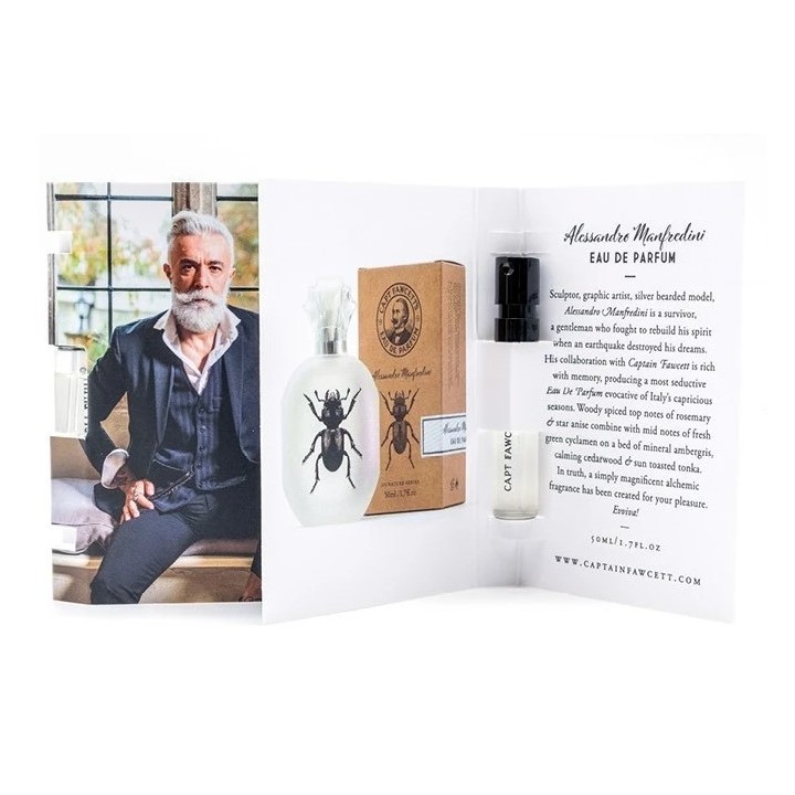Muestra Perfume Alessandro Captain Fawcett 2ml