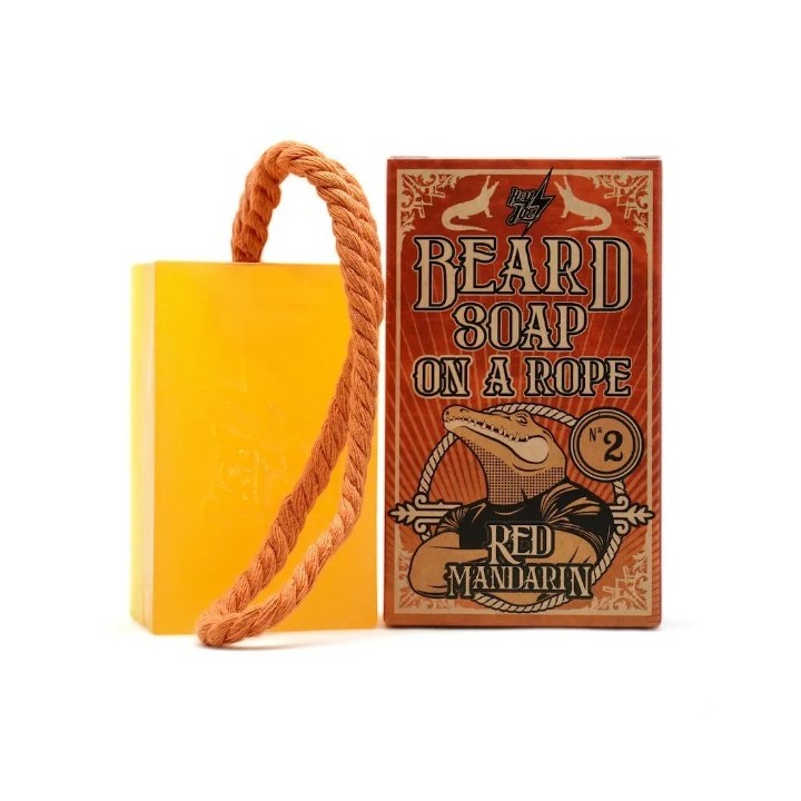 Jabón para Barba con Colgador nº2 Red mandarin Hey Joe 150ml