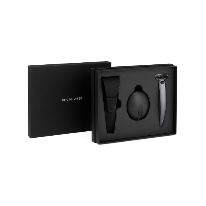 Bolin Webb R1 Graphite Razor, Stand and Case Set