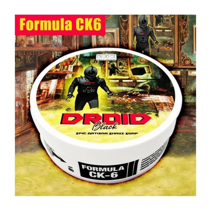 Phoenix Artisan A. Droid Black Shaving Soap Ck-6 Formula 113g