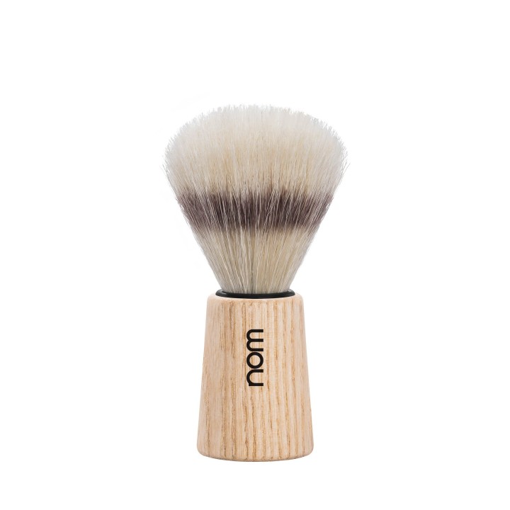 Mühle Nom Theo Shaving Brush Pure Bristle Pure Ash