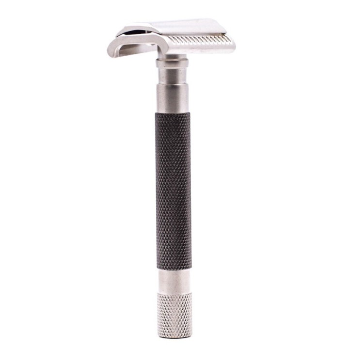 Parker 55SL-GR Black Satin Semi Slant Safety Razor