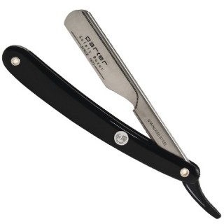 Parker PTB Black Stainless Steel Barber Razor