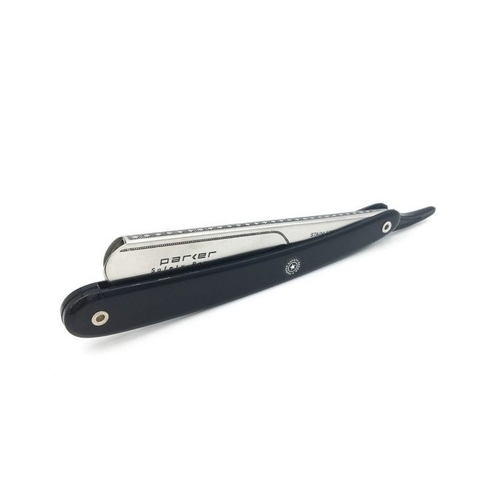 Parker PTB Black Stainless Steel Barber Razor