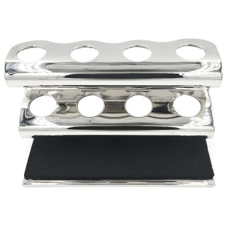 Parker Chrome Stand for 4 Razors