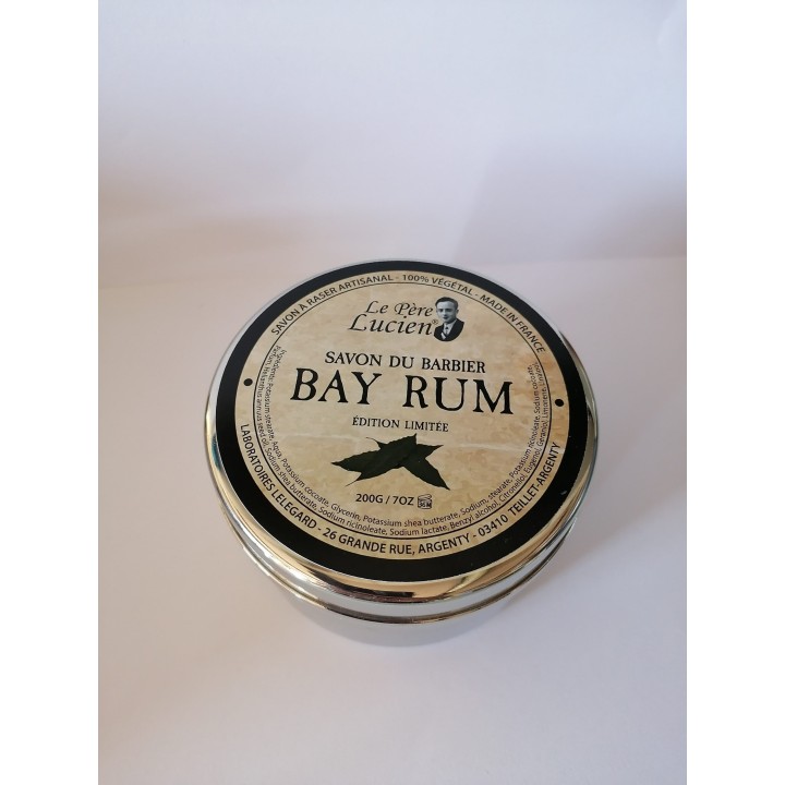 Jabón de Afeitar Bay Rum Le Père Lucien 200g