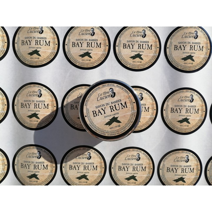 Jabón de Afeitar Bay Rum Le Père Lucien 200g