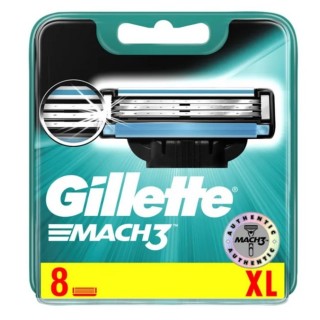 Cargador 8 Recambios Mach3 Gillette