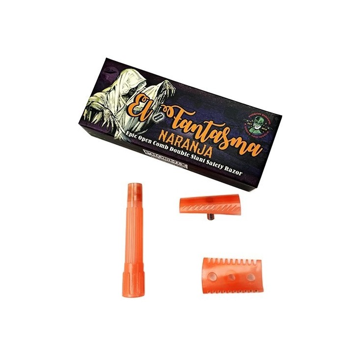Phoenix Artisan Accoutrements "El Fantasma Naranja" Safety Razor