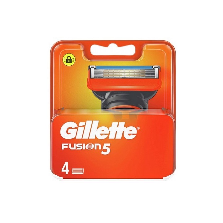 Recambios Gillette Fusion - 4 unid