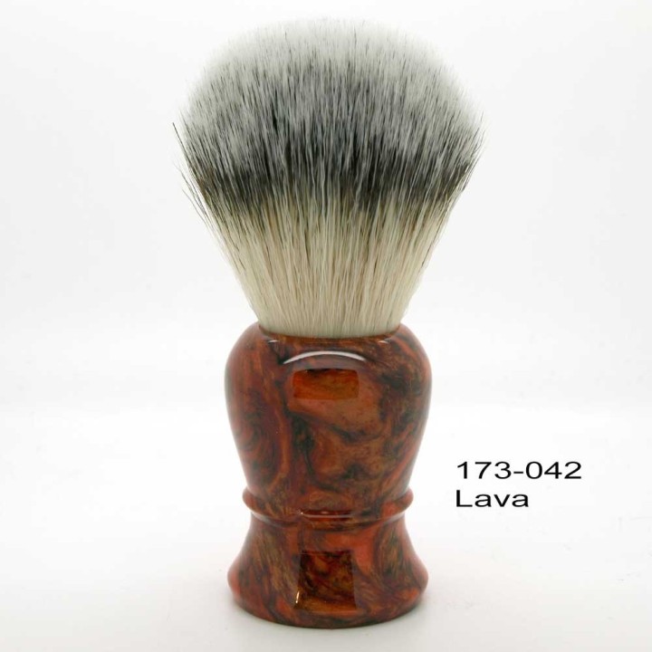 Shavemac Synthetic Shaving Brush 24mm/54mm Handle 4071 Lava