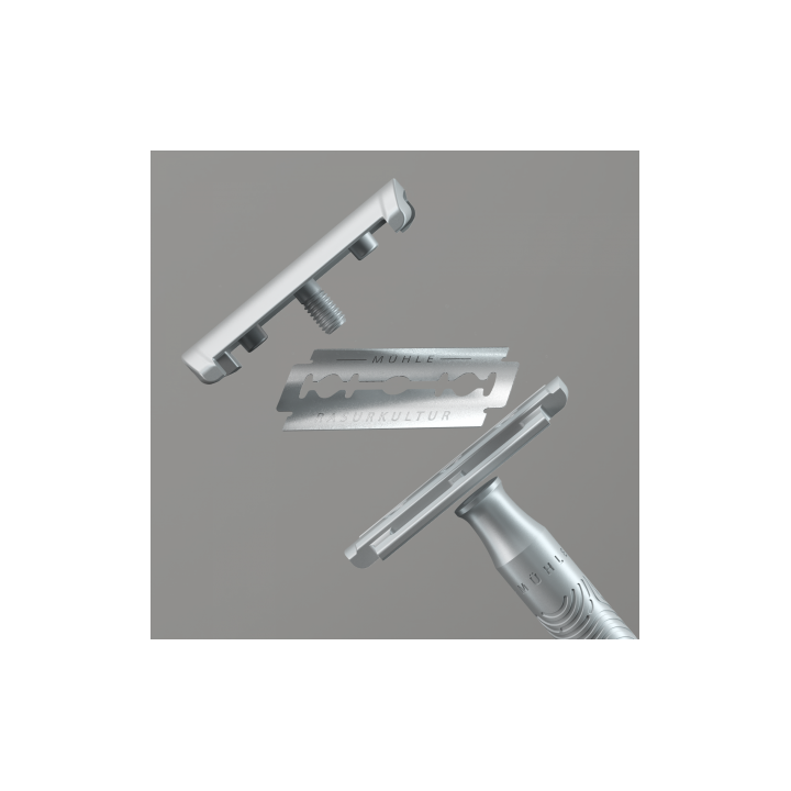 Mühle Unisex Safety Razor Companion with Cotton Strap Coral