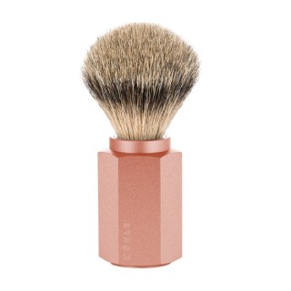 Mühle Shaving Brush Hexagon Silvertip by Mark Braun