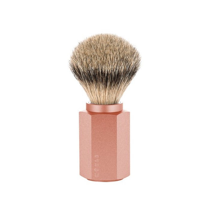 Mühle Shaving Brush Hexagon Silvertip by Mark Braun