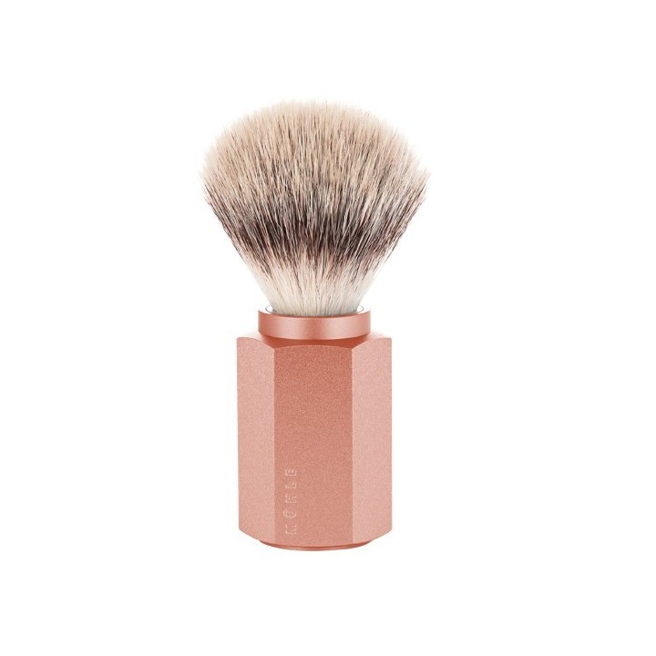 Mühle Shaving Brush Hexagon Silvertip Fibre by Mark Braun