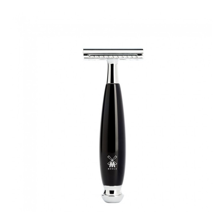 Mühle Vivo Closed Comb Resin Black Safety Razor