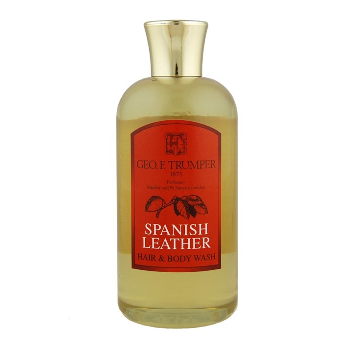 Geo F. Trumper Shampoo for Hair and Body Spanish Leather 200ml