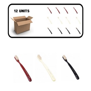 12 Cepillos Dentales Medio Nylon Vintage Collection Acca Kappa