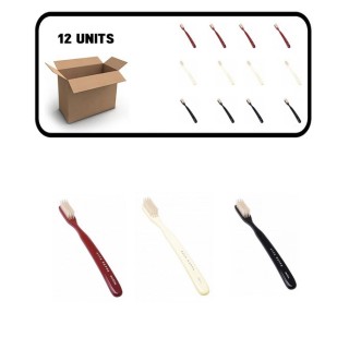 12 Cepillos Dientes Cerda Natural Vintage Collection Acca Kappa