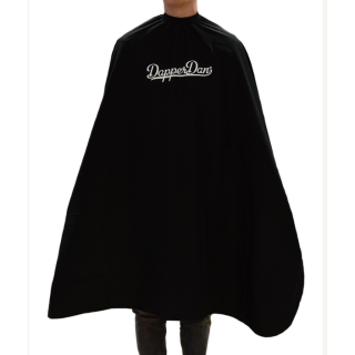 Capa Corte Barbero Negra Dapper Dan
