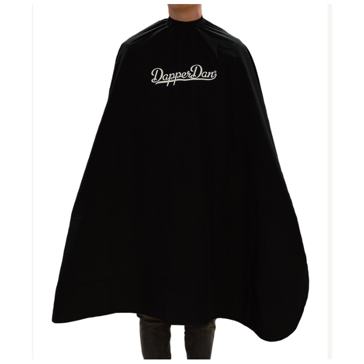 Capa Corte Barbero Negra Dapper Dan
