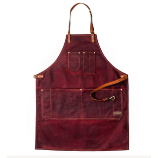 Dapper Dan Red Apron
