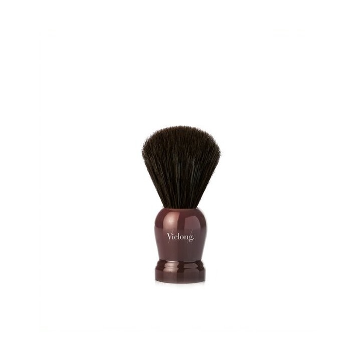 Vie-long Alter Black Horse Bordeaux Shaving Brush