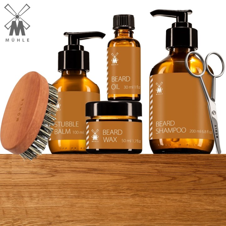 Cepillo barba fibra natural MÜHLE