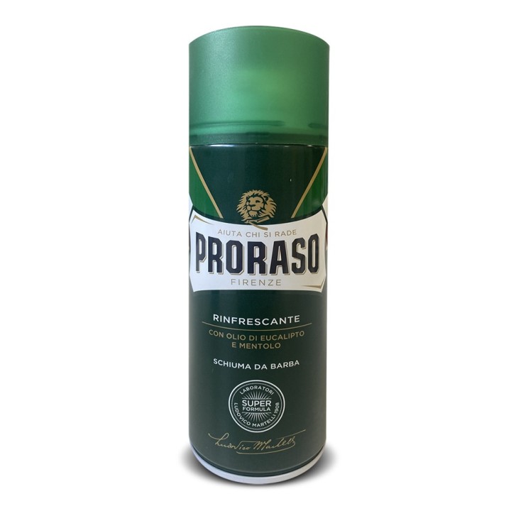 Proraso Shaving Foam Eucalyptus & Menthol 400ml.