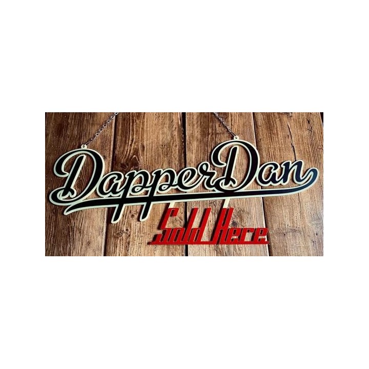 Señal "Sold Here" XXL Dapper Dan