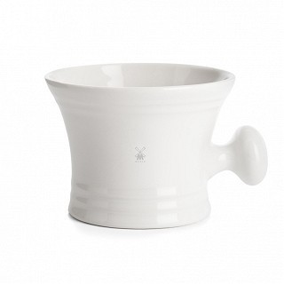 Bol de Porcelana Mühle con Asa Blanco.