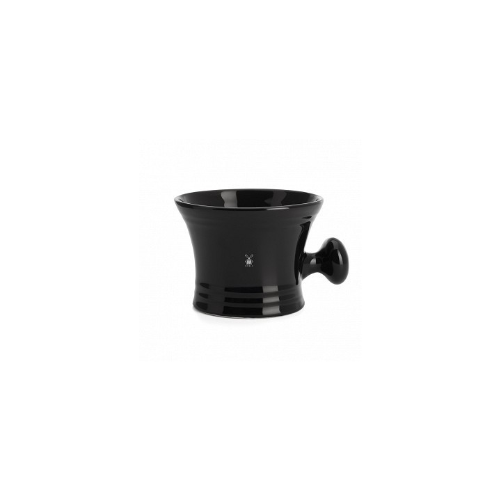 Bol de Porcelana Mühle con Asa Negro.