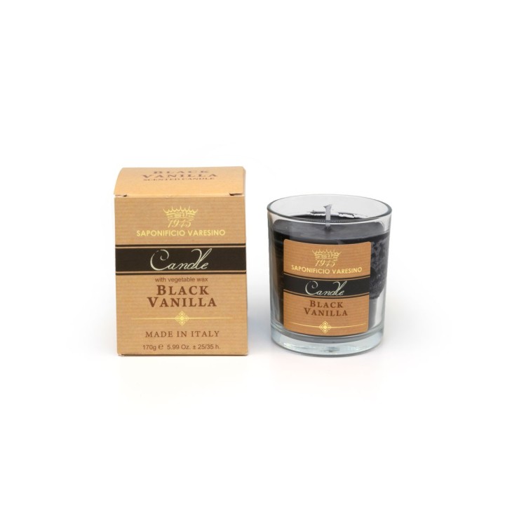 Vela Aromática Black Vanilla Saponificio Varesino 170gr.