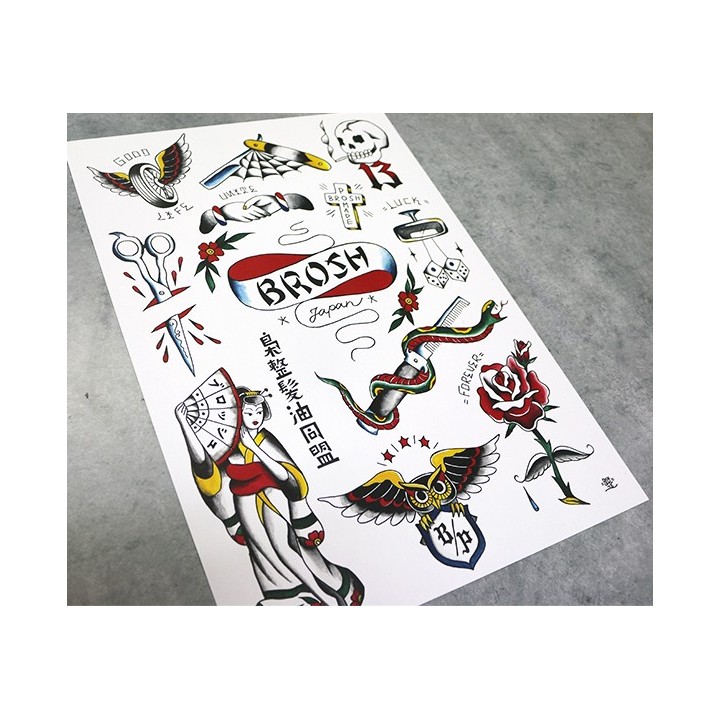 Póster tradicional Brosh