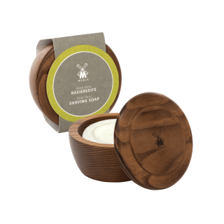 Jabón de Afeitar Aloe Vera & Bol Madera Mühle 65gr