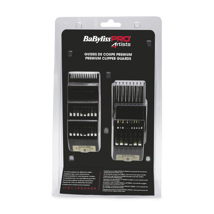 Pack 8 Peines Máquinas FX8700 Babyliss