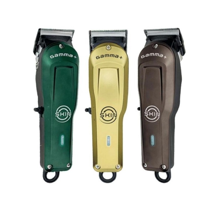 Máquina Cortar Pelo Profesional Trimmer Skin Verde Gamma Piu