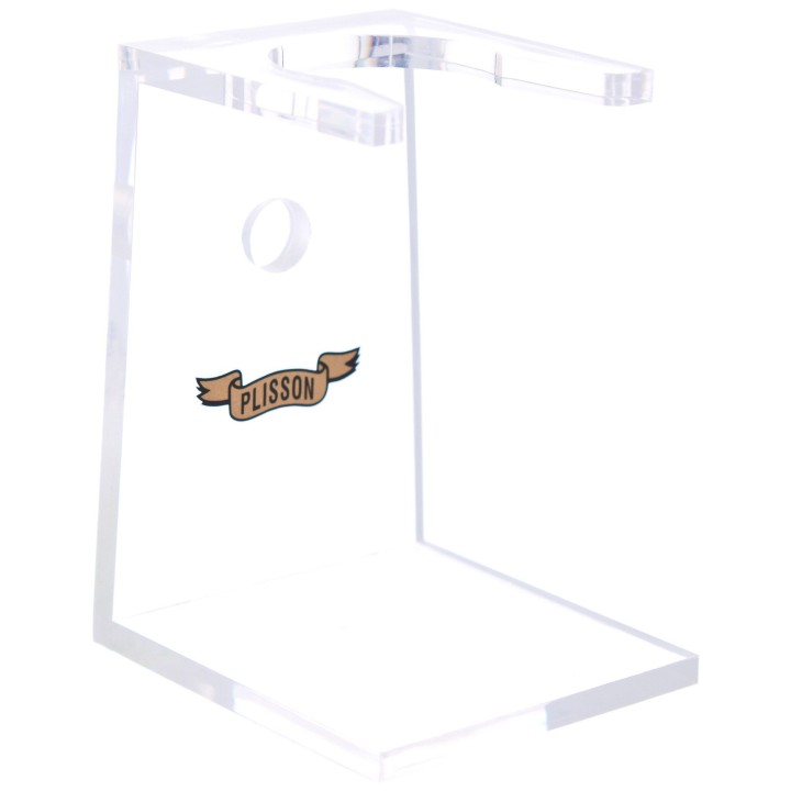 Soporte brochas de afeitar de transparente GM Plisson