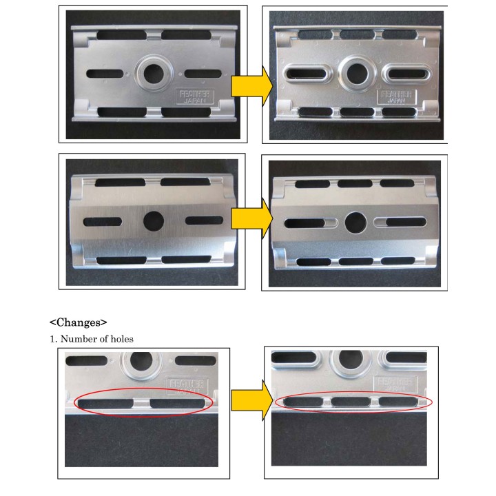 Feather Stainless Steel Safety Razor
