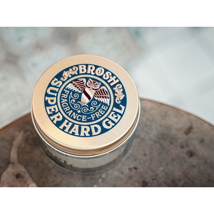 Brosh Unscented Super Hard Gel 200g