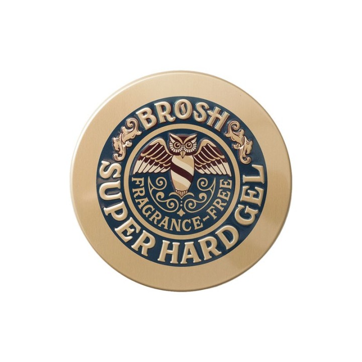 Brosh Unscented Super Hard Gel 200g