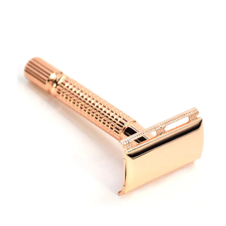 Epsilon Rose Gold Safety Razor