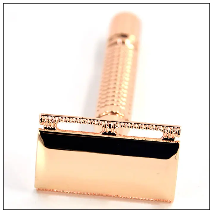Epsilon Rose Gold Safety Razor