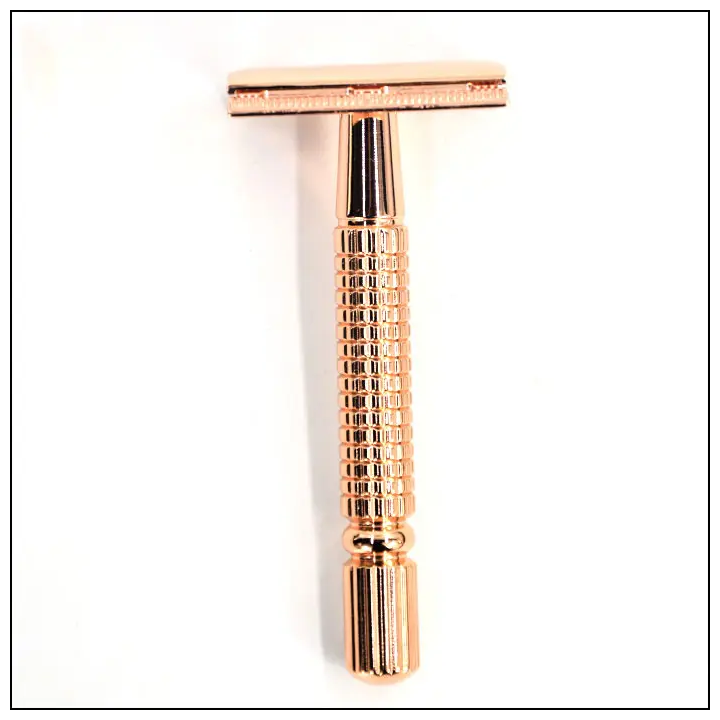 Epsilon Rose Gold Safety Razor