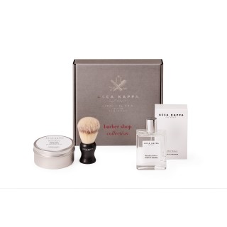 Acca Kappa White Moss Gift Set with Eau de Cologne 100ml Shaving Soap 250ml and 