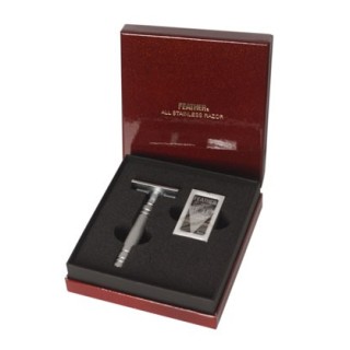 Maquinilla Clásica Afeitar Feather "Luxury" AS-D2