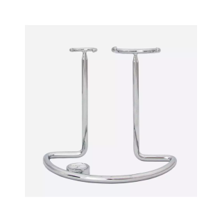 Soporte Brocha y Maquinilla Plisson Cromado