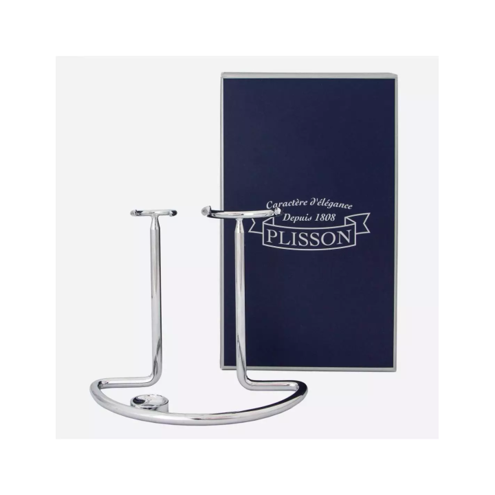 Plisson Chrome Brush and Razor Stand