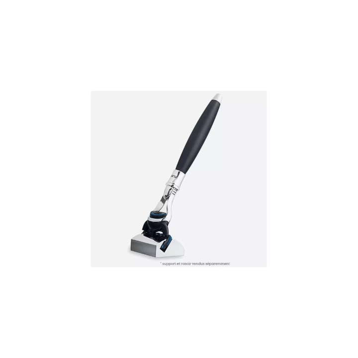 Soporte cromado para maquinilla de afeitar mach3 y fusión