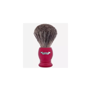 Plisson Badger Gray Russian Red Shaving Brush Size 12